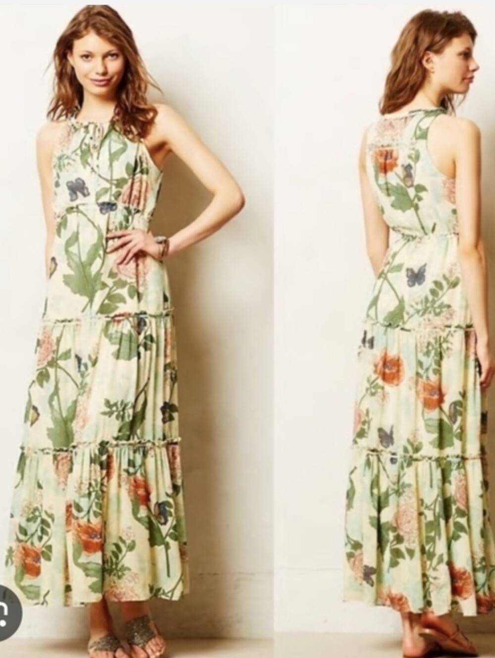 Anthropologie - Maeve Floral Maxi Dress